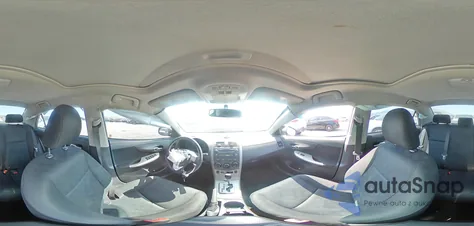 2010 Toyota Corolla Base from USA, damaged, VIN 2T1BU4EE7AC434853